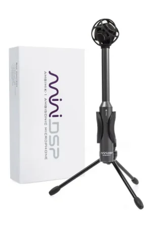 Best-seller | MINIDSP AMBIMIK-1 Microphone Ambisonique USB 32bit 192kHz ASIO Dirac