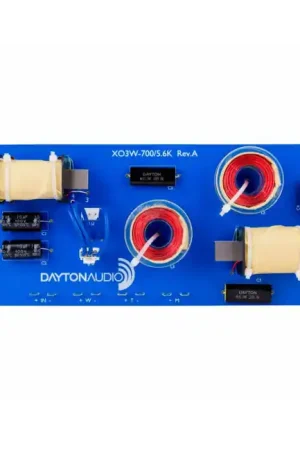Meilleure vente - DAYTON AUDIO XO3W-700/5.6K Filtre Crossover 3 Voies 700Hz - 5600Hz