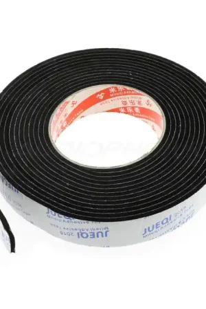Prix doux - Joint d'Étancheité EVA Adhésif Double Face 25x3mm 5m Noir
