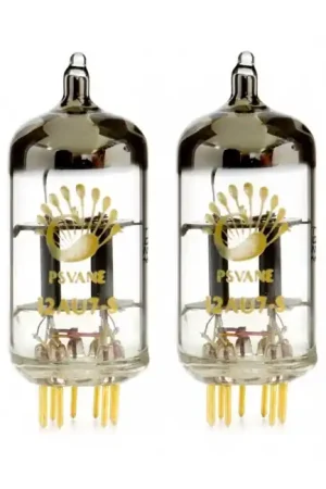 Tout juste ajouté - PSVANE 12AU7-S Tubes Série S pour Préamplificateur / Étage Phono (Paire Appairée)