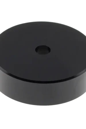 Pied Amortissant Aluminium 30x10mm Noir (Unité) | Prix malin
