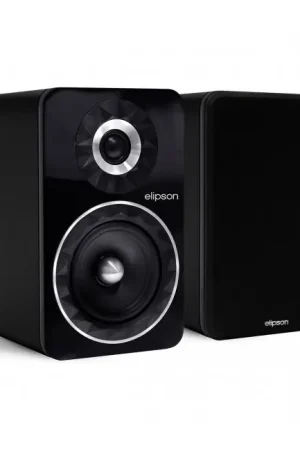 ELIPSON PRESTIGE FACET 6B Enceintes Bibliothèques 2 Voies 90dB 57Hz - 25kHz Noir (La paire) | Réduction