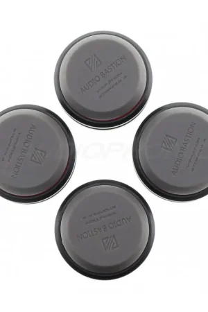 AUDIO BASTION REDLINE DAMPER PLUS+ Absorbeur de Vibrations Aluminium / Silicone 49 x 20mm (Set x4) | Direct fabricant