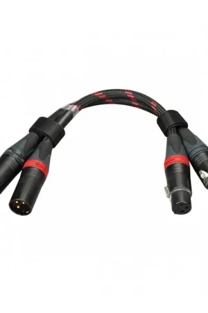 Prix spécial - TOPPING TCX1 Câbles de Modulation XLR 25cm (La paire)