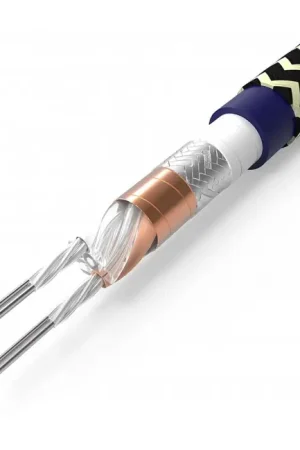 NEOTECH NEI-1001 II Câble de Modulation Symétrique Argent UP-OCC 2x1.17mm² Triple Blindage - Plus que quelques unités