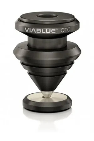 VIABLUE QTC SPIKES Disc 25mm Pointes de Découplage Métal Noir (Set x4) | Nouveau en boutique