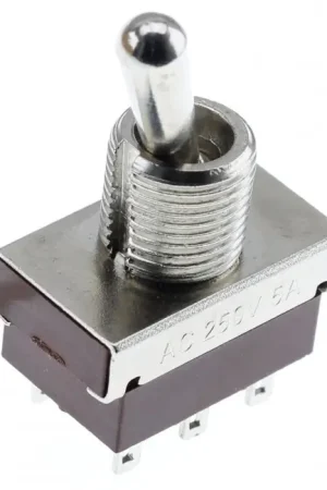 Interrupteur à Bascule 2 Pôles 2 Positions ON-ON DPDT 250V 5A Rouge | Dernières pièces