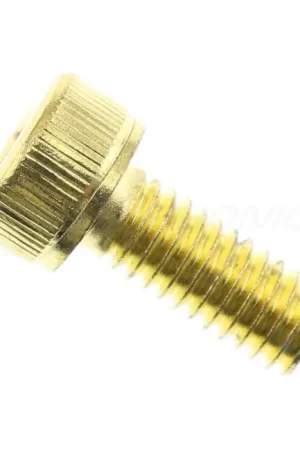Excellente qualité - Vis TCHC Tête Cylindrique BTR M4x10mm Or (x10)