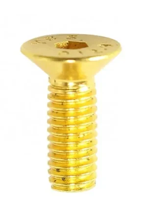 Bien noté | Vis TFHC Tête Fraisée Acier BTR M3x8mm Or (x10)