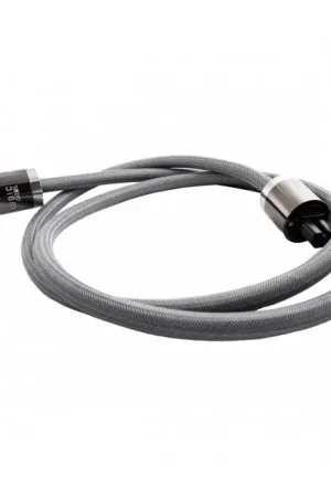 LUDIC POLARIS Câble secteur Schuko IEC C15 Cuivre UP-OCC plaqué Or 1m - Qualité supérieure