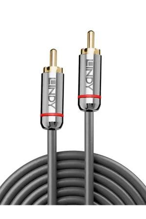 LINDY CROMO LINE Câble Numérique Coaxial SPDIF Cuivre Plaqué Or 1m | Disponible à la commande
