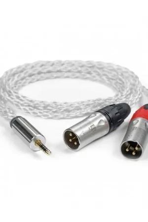 IFI AUDIO Câble Symétrique Jack 4.4mm Mâle vers 2x XLR Mâles Cuivre OFHC Argent 1m | Liquidation