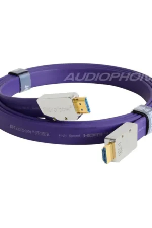 Soldes | KAIBOER KBEH-L2.0 Câble HDMI 2.0 ULTRA HD 2160p 18Gbps 4K plaqué Argent 2m