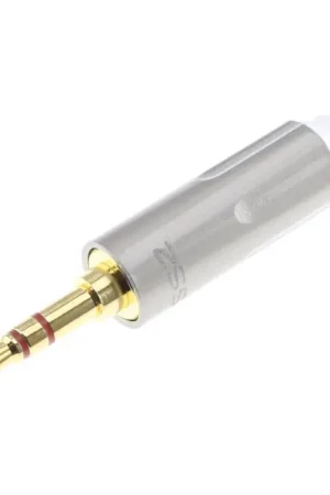Expédition express - Connecteur Jack 3.5mm Mâle Stéréo Plaqué Or Ø6mm
