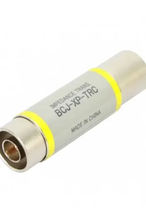 Prix bas - CANARE BCJ-XP-TRC Adaptateur Transformateur d'Impédance AES/EBU Mâle 110 Ohm vers Coaxial BNC Femelle 75 Ohm