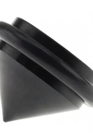 Prix imbattable | Pointe de Découplage M3 Aluminium Caoutchouc Ø31x21mm Noir (Unité)