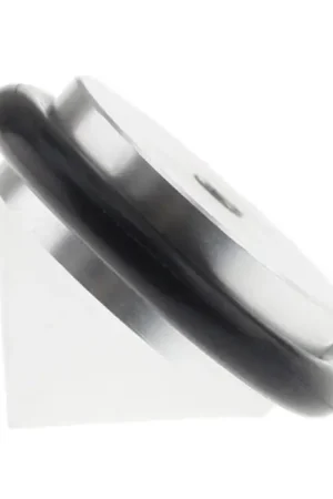 Paiement sécurisé - Pointe de Découplage M4 Aluminium Caoutchouc Ø31x21mm Argent (Unité)