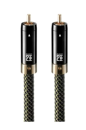 RAMM AUDIO ELITE 8 Câbles RCA Cuivre OCC Cryo Plaqué Or 1m (La paire) | Derniers exemplaires