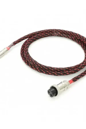 Câble d'alimentation GX16 vers Jack DC 5.5 / 2.1mm Cuivre OFC 4N 1.5m - Offre bientôt terminée