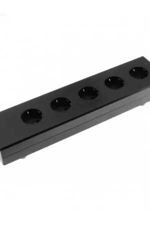 AUDIOPHONICS MPC5 STEALTH Distributeur Secteur 5 Ports Aluminium Noir | Nouvel arrivage