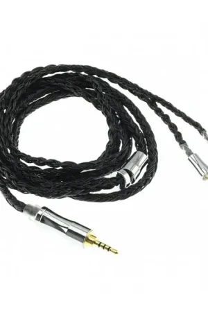 KBEAR Câble Casque Jack 2.5mm vers CIEM 0.78mm Symétrique Cuivre OFC Plaqué Argent 1.2m - Ajoutez au panier