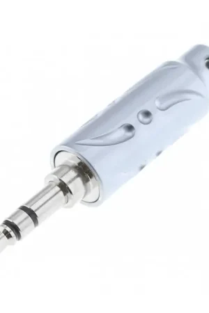 VIBORG VH302G Connecteur Jack 3.5mm Stéréo Plaqué Rhodium Ø6mm - Prix exceptionnel