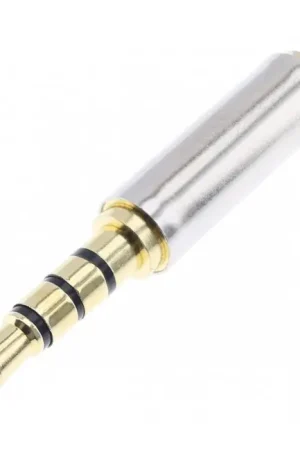 Dernier arrivage | Adaptateur Jack TRRS 2.5mm Femelle vers Jack TRRS 3.5mm Mâle Plaqué Or