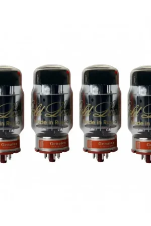 Offre bientôt terminée - GENALEX GOLD LION KT88 Tubes Tétrodes Platinium (Quad Appairé)