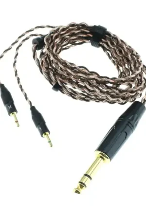Nouvel arrivage - SIVGA Câble pour Casque Jack 6.35mm vers 2x Jack 2.5mm Mono Cuivre OCC 6N 1.8m
