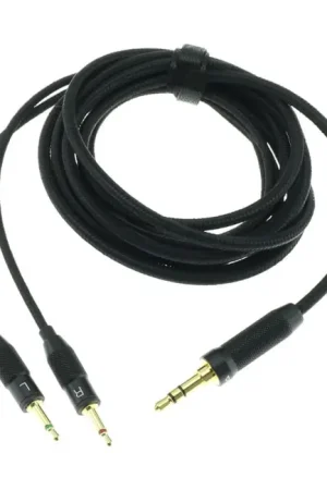 Prêt à expédier | SIVGA Câble pour Casque Jack 3.5mm vers 2x Jack 2.5mm Mono Cuivre OCC 1.8m