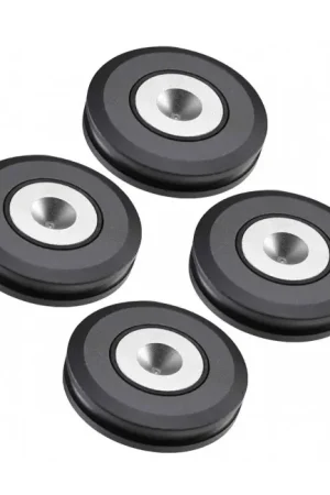 Remise supplémentaire - AUDIO BASTION X-PAD III Contrepointes Aluminium Acier Inoxydable Ø50mm (Set x4)