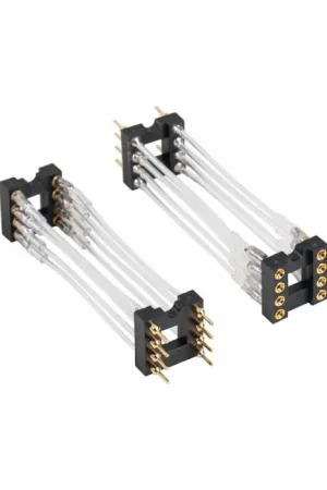 Tout juste arrivé | BURSON AUDIO EXT-2 Prolongateur Extension pour AOP DIP8 Cuivre Plaqué Argent 35mm (La paire)