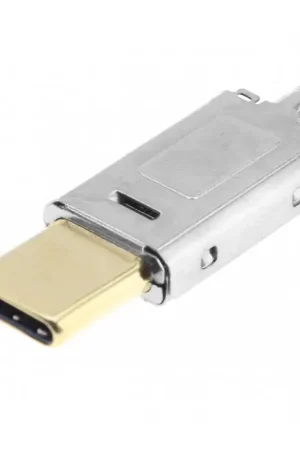 Incontournable | Connecteur USB-C 3.0 Mâle Plaqué Or DIY