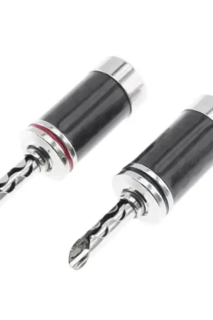 Recommandé | Fiches Bananes Plaquées Rhodium Ø9mm (La paire)