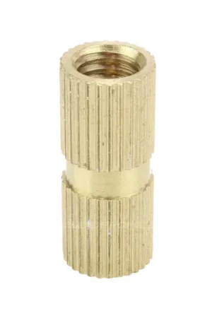 Insert en Laiton pour Bois Filetage M5x6x6mm (Unité) - Très populaire