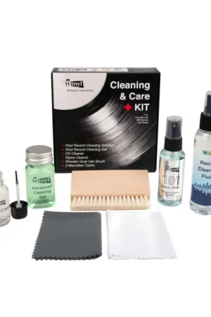 Nouvel arrivage | WINYL CLEANING CARE Kit de Nettoyage Complet pour Vinyle et Diamant