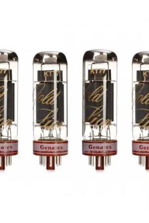 Déstockage - GENALEX GOLD LION KT77 Tubes Platinum (Quad Appairé)