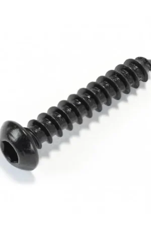 Commandez dès aujourd'hui | Vis à Bois à Tête Bombée à Six Pans Creux BHC M4x20mm Acier 8.8 Noire (x10)