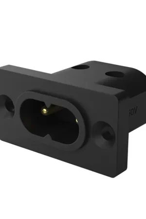 Cette semaine uniquement - VIBORG VI08G Embase IEC C7 2 Pôles Cuivre Pur Plaqué Argent / Or 24k