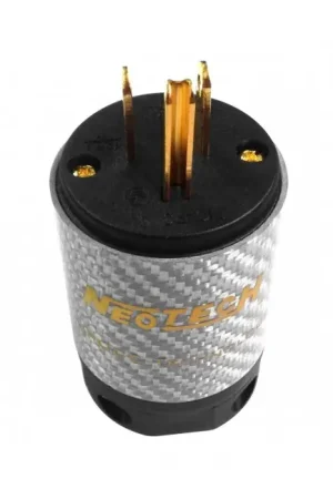 À ne pas manquer | NEOTECH NC-P313G Connecteur Secteur US Type B NEMA 5-15 Cuivre OCC Plaqué Or 24k Ø16mm