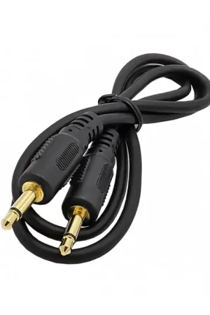 Câble Jack 3.5mm Mâle vers Jack 3.5mm Mâle Mono Plaqué Or 1.8m - Offre exclusive