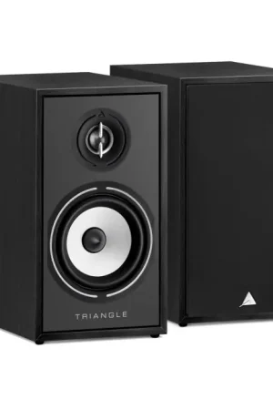 Petit prix | TRIANGLE BOREA BR02 Enceintes Bibliothèque 80W 89dB 51Hz-22kHz Noir (La paire)