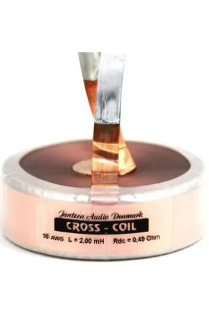 Derniers jours - JANTZEN AUDIO CROSS COIL 000-7715 000-7715 Bobine Cuivre Plat 16AWG 0.47mH