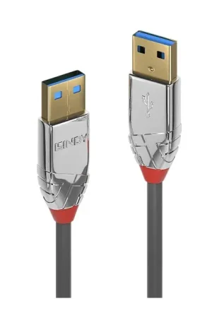 Prix malin - LINDY CROMO Câble USB-A 3.0 Mâle vers USB-A 3.0 Mâle Plaqué Or 2m