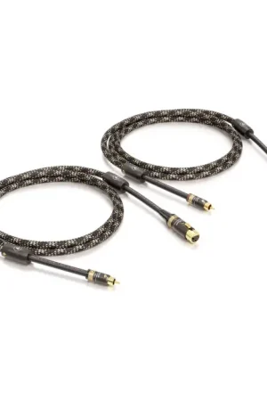 En stock | VIABLUE NF-S1 Câble XLR Femelle vers RCA Mâle Mono 0.5m (La paire)