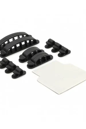 Fixations Adhésives pour Câbles (Set x10) | Super prix