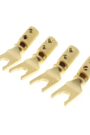 Fourches Plaquées Or Ø5mm (Set x4) | Promo exceptionnelle