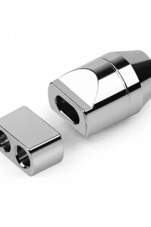 Splitter Aluminium 1x6mm vers 2x3.4mm Argent - Profitez-en