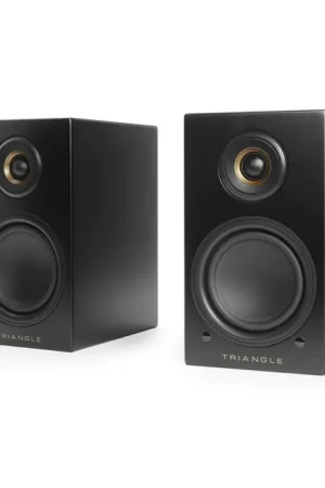 TRIANGLE Elana LN01A Enceintes Actives Bluetooth aptX 2x50W 89dB 56Hz-22kHz Noir (La paire) - Dernières pièces
