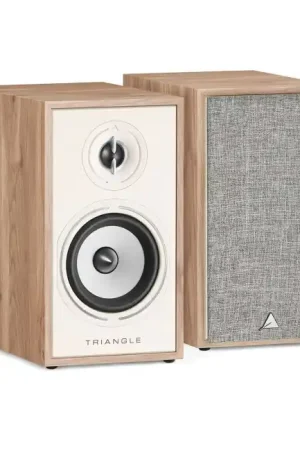 TRIANGLE BOREA BR02 Enceintes Bibliothèque 80W 89dB 51Hz-22kHz Chêne Clair (La paire) | Livraison express